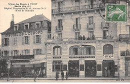 03 - VIVHY - SAN39752 - Séjour Des Blessés à Vichy - Hôpital Temporaire N°44 - Annexe N°2 - Hôtel De L'Europe - Vichy