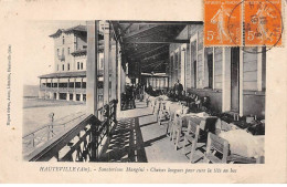 01 - HAUTEVILLE - SAN39735 - Sanatorium Mangini - Chaises Longues Pour Cure La Tête En Bas - Hauteville-Lompnes
