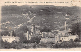 11 - ALET LES BAINS - SAN38728 - Vue Générale Et Les Ruines De La Cathédrale St Pierre - Andere & Zonder Classificatie