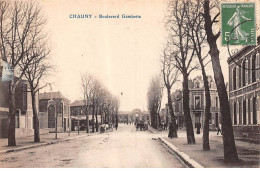 02 - CHAUNY - SAN38684 - Boulevard Gambetta - Chauny