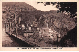 06 - LUCERAM - SAN38696 - Vue D'ensemble Et Le Château Féodal - Lucéram