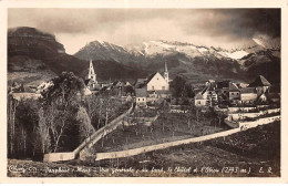 04 - MENS - SAN38691 - Vue Générale Au Fond Le Château Et L'Obiou - Autres & Non Classés