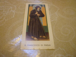 B853  Santino San Francesco Di Paola - Andachtsbilder