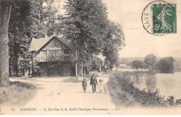 02 - SOISSONS - SAN38579 - Le Pavillon De La Société Nautique Et L'Aisne - Soissons