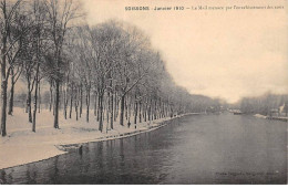 02 - SOISSONS - SAN38558 - Le Mail Menacé Par L'envahissement Des Eaux - Janvier 1910 - Soissons