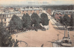 02 - SOISSONS - SAN38500 - Rue Gambetta - Soissons