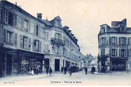 02 - SOISSONS - SAN38503 - Rue De La Gare - Soissons