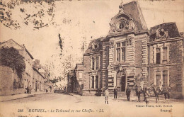 08 - RETHEL - SAN51370 - Le Tribunal Et Rue Choffin - Rethel