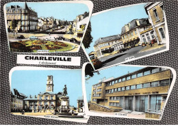 08 . N° Kri10121. Charleville . Multivue . N°lu 2 . Edition Combier . Cpsm 10X15 Cm . - Charleville