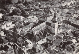 10 . N°kri10132 . Bar-sur-aube . Vue Aerienne Sur L'eglise St Pierre . N°9525 . Edition Combier . Cpsm 10X15 Cm . - Bar-sur-Aube