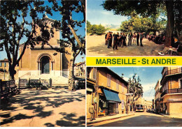 13 . N°kri10151 . Marseille. Saint-andre . N°13.055.284 . Edition La Cigogne . Cpsm 10X15 Cm . - Sin Clasificación