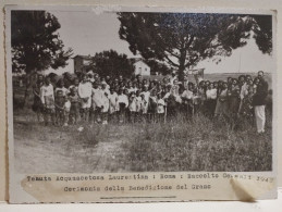 Italy Photo Italia Foto Roma Acquacetosa-Laurentina. Festa Del Grano 1942. 175x125 Mm. - Europa