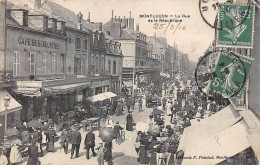 03 - MONTLUCON - SAN57891 - La Rue De La République - Marché - Montlucon