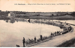 03 - MONTLUCON - SAN57894 - Etang De Sault - Prise D'eau Du Canal Du Berry - Les Pêcheurs à La Ligne - Montlucon