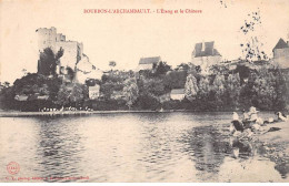 03 - BOURBON L ARCHAMBAULT - SAN52342 - L'Etang Et Le Château - Bourbon L'Archambault