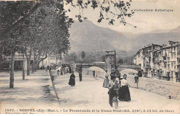 06 - SOSPEL - SAN52360 - La Promenade Et Le Vieux Pont - Sospel