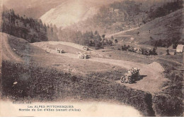 04 - COL D'ALLOS - SAN52353 - Montée Du Col - Autobus - Autres & Non Classés