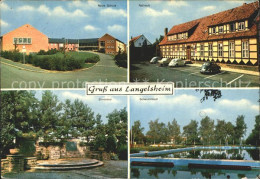 72229596 Langelsheim Neue Schule Rathaus Ehrenmal Schwimmbad Langelsheim - Langelsheim
