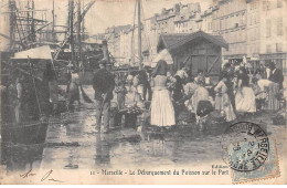 13 - MARSEILLE - SAN54944 - Le Débarquement Du Poisson Sur Le Port - Ohne Zuordnung