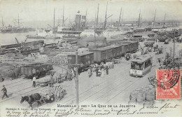 13 - MARSEILLE - SAN54941 - Le Quai De La Joliette - Train - Non Classés