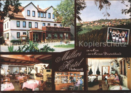 72229593 Hohegeiss Harz Muellers Hotel Gastraum Bar Zimmer Panorama Hohegeiss - Autres & Non Classés