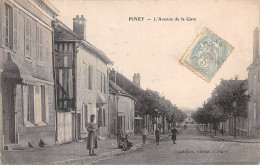 10 - PINEY - SAN56751 - L'Avenue De La Gare - Autres & Non Classés