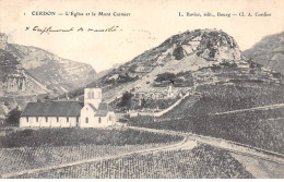 01 - CERDON - SAN45734 - L'Eglise Et Le Mont Carmier - Ohne Zuordnung