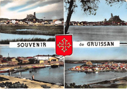 11 . N°kri11320 . Gruissan . Vue Generale Et Le Bassin  .n°535 . Edition Morina . Cpsm 10X15 Cm . - Andere & Zonder Classificatie