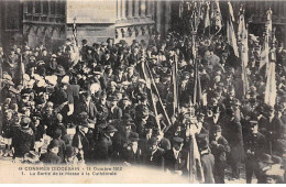 02 - SOISSONS - SAN45792 - Congrès Diocésain - 13 Octobre 1912 - La Sortie De La Messe à La Cathédrale - Soissons