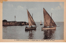 11 - PORT LA NOUVELLE - SAN45881 - Départ Pour La Pêche - Sortie Du Port - Port La Nouvelle
