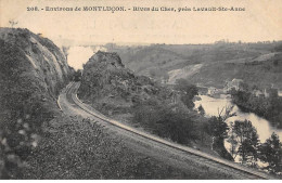 03 - MONTLUCON - SAN45835 - Les Environs - Rives Du Cher - Près Lavault Ste Anne - Train - Montlucon