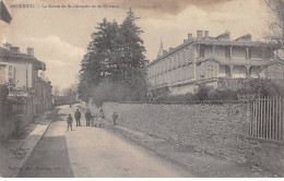 01 - AMBERIEU - SAN47077 - La Route De St Germain Et Le Château - Zonder Classificatie