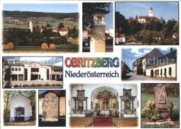 72229518 Obritzberg-Rust Pfarrkirche Obritzberg Marterl Strassenkreuzung  Obritz - Sonstige & Ohne Zuordnung