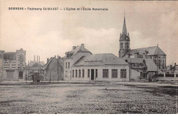 02-AM21424.Soissons.Faubourg St-Waast.Eglise Et Ecole Maternelle - Soissons