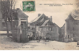 12.Rieupeyroux.SAN58938.Place De La Tour Et Rue Saint-Antoine - Sonstige & Ohne Zuordnung