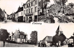 02. San67815. Coincy. La Mairie-le Géant. Chateau Du Buisson-l'eglise. Edition Comptoir Du Sud De L'aisne .cpsm 9X14 Cm. - Autres & Non Classés