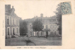 12 - AUBIN - SAN65632 - Hôtel De Ville - Caisse D'Epargne - Other & Unclassified