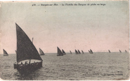FR66 BANYULS SUR MER - Brun 938 Colorisée - La Flotille Des Barques De Pêche Au Large - Banyuls Sur Mer