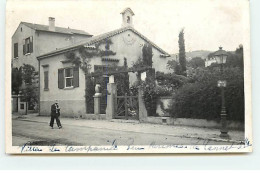 06 - N°88381 - LE CANNET - Villa La Campanile, Rue Mérinée - Carte Photo - Le Cannet