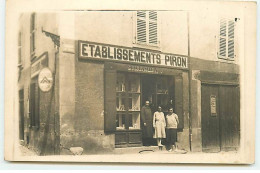 03 - N°88388 - GUSSET - Rue Du Nord - Etablissement Piron, Succursale N°4 - Carte Photo - Autres & Non Classés