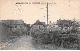 02 - VILLENEUVE ST GERMAIN - SAN65123 - Grande Rue - Other & Unclassified