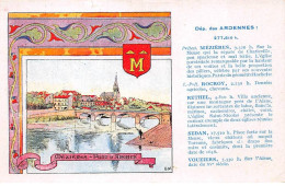 08 - N°89454 - MEZIERES - Pont D'Arches - Carte Publicitaire Les Pastilles Valda - Autres & Non Classés