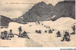 CAR-AAHP1-5-0042 - Chasseurs Alpins - La Pause Sur Le Glacier - Autres & Non Classés