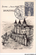 CAR-AAHP1-12-0058 - DECAZEVILLE - Journée Du Timbre 1951 - Abbaye De Conques  - G. Galou - Decazeville