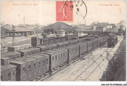 CAR-AAFP2-10-0100 - TROYERS - Vue De La Gare - Trains - Troyes