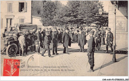 CAR-AAHP1-2-0002 - SOISSONS - Manoeuvres De 1906 - Arrivée à La Gare Du Ministre De La Guerre - Soissons