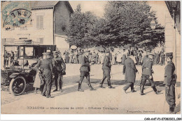 CAR-AAFP1-02-0043 - SOISSONS - Manoeuvre De 1906 - Officiers étrangers - Soissons