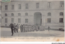 CAR-AAFP1-02-0044 - Régiment D'infanterie - La Parade De La Garde - Soissons