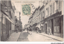 CAR-AAFP1-02-0036 - SOISSONS - Rue Saint-christophe  - Cafe De La Croix D'Or, Mercerie - Soissons