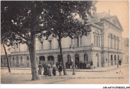CAR-AAFP1-02-0023 - SOISSONS - Le Théâtre édifié En 1805 Sur L'emplacement D'une Ancienne église - Soissons